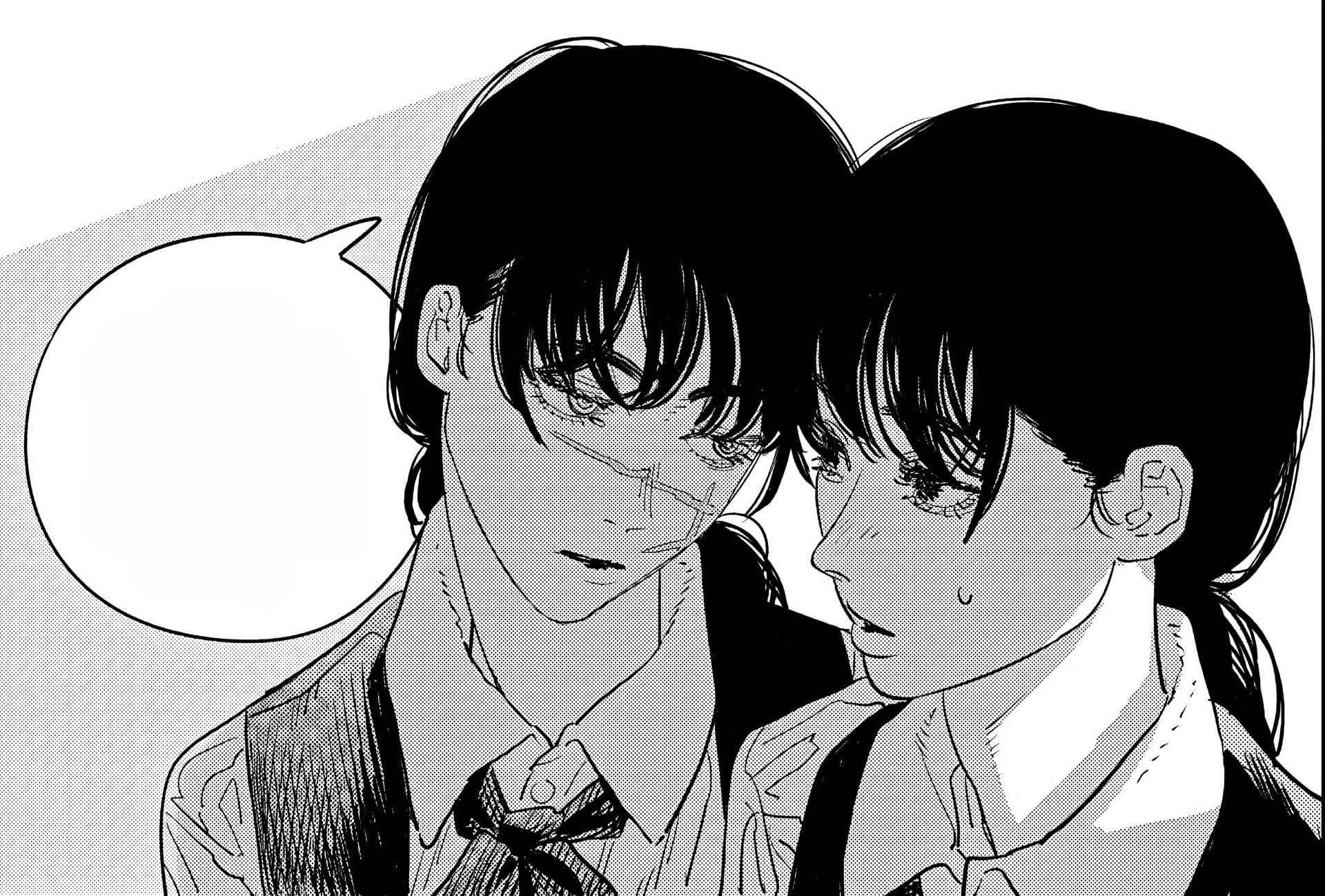 Yoru and Asa as seen in the manga (Image via Shueisha)